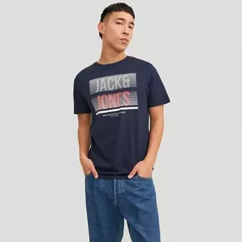 Брикс футболка мужская Jack & Jones, синий