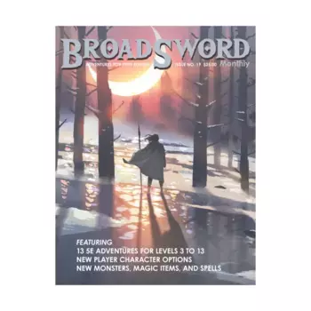 BroadSword Monthly #19, BroadSword Monthly, мягкая обложка