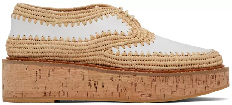 Броги Louis Brogues White Clergerie Edition Gabriela Hearst