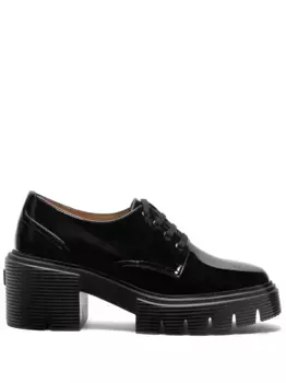 Броги на шнуровке Stuart Weitzman, черный