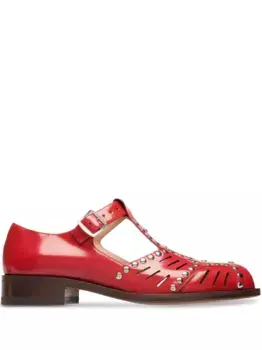 Броги Spiegel Bally, красный