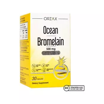 Бромелайн Ocean 30 капсул
