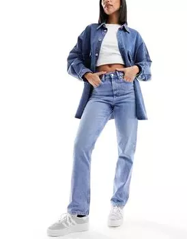 Бромированные прямые джинсы в стиле 90-х ASOS DESIGN