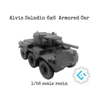 Бронеавтомобиль Алвис Саладин 6х6, Vehicles and Tanks Miniatures - Miscellaneous (28mm)