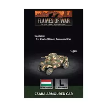 Бронеавтомобиль Чаба (конец войны), Flames of War - WWII - Hungarian - Vehicles