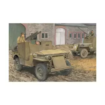 Бронированный грузовик 1/4 тонны 4x4 с базуками, Dragon Models - '39 to '45 Series - United States (1:35)