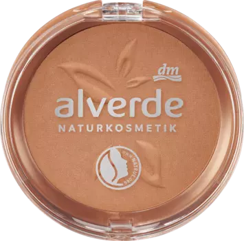 Бронзер alverde NATURKOSMETIK Mattifying Bronzing Powder 02, 9 g