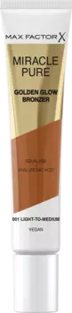 Бронзер MAX FACTOR Bronzer Miracle Pure Golden Glow 001 Light To Medium, 15 ml
