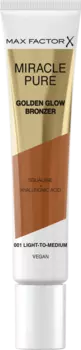 Бронзер Max Factor Miracle Pure Golden Glow Bronzer 001 Light to Medium