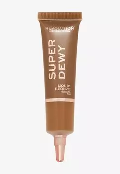 Бронзер REVOLUTION SUPERDEWY LIQUID BRONZER Makeup Revolution, цвет medium to tan