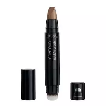 Бронзер-стик 34 Dark Almond, 4,2 г Isadora, Contour Stick'n Brush