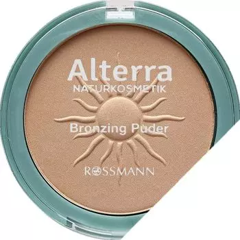 Бронзирующая пудра 01 - медовое золото Alterra NATURKOSMETIK, 10 g