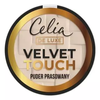 Бронзирующая пудра Celia Velvet Touch 101 Прозрачный бежевый 9г