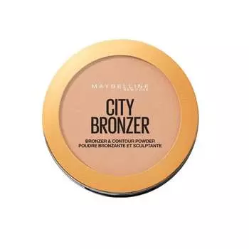Бронзирующая пудра для лица 200 Medium Cool, 8 г Maybelline, City Bronzer