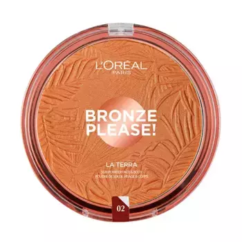 Бронзирующая пудра Glam Bronze Terra L'Oreal, цвет capri naturale
