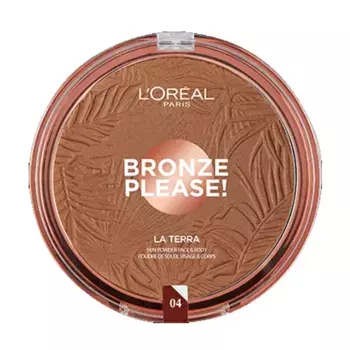 Бронзирующая пудра Glam Bronze Terra L'Oreal, цвет taormina intenso