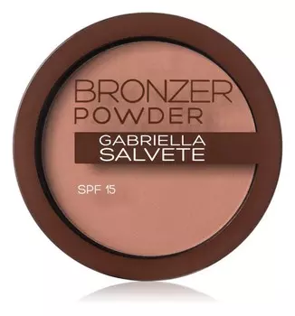 Бронзирующая пудра SPF 15 Gabriella Salvete Bronzer Powder, оттенок 02 8 г