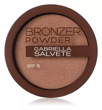 Бронзирующая пудра SPF 15 Gabriella Salvete Bronzer Powder, оттенок 03 8 г