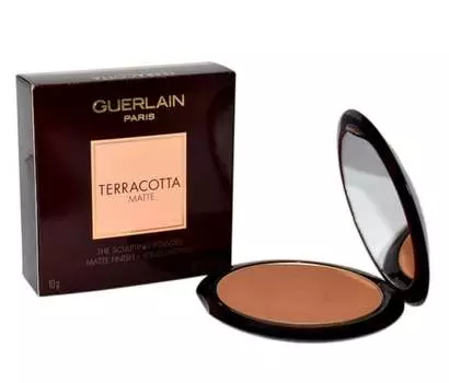 Бронзирующая пудра средней степени, 10 г Guerlain, Terracotta Matte
