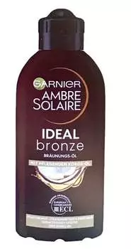 Бронзирующее масло для загара, 200 мл Garnier, Ambre Ideal Bronze