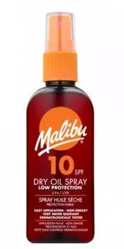 Бронзирующее масло для загара SPF10, 100 мл Malibu, Dry Oil Spray