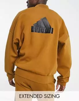 Бронзовая спортивная футболка adidas Sportswear future icons BOS