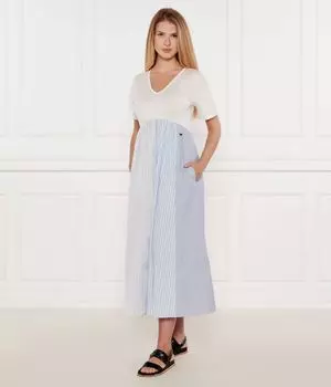 Бронзовое платье Weekend Max Mara, синий