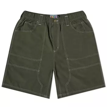 Бронзовые шорты с двойным коленом Bronze 56k, оливковый