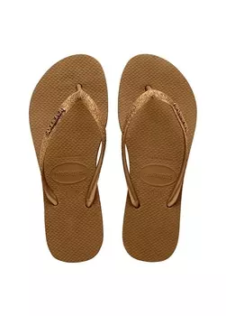 Бронзовые женские тапочки Havaianas