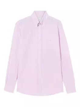 Brooks Brothers полосатая рубашка на пуговицах, фиолетовый