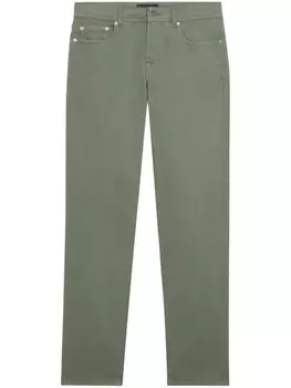 Brooks Brothers прямые брюки, зеленый