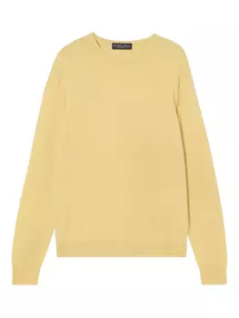 Brooks Brothers трикотажный джемпер, желтый