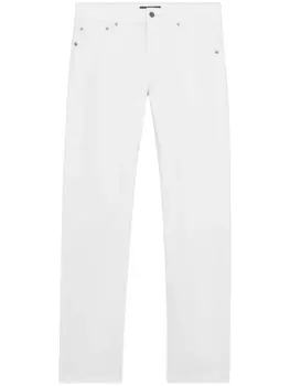 Brooks Brothers узкие брюки, белый