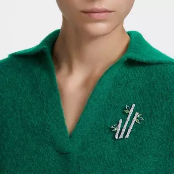 Брошь Деллиум Swarovski