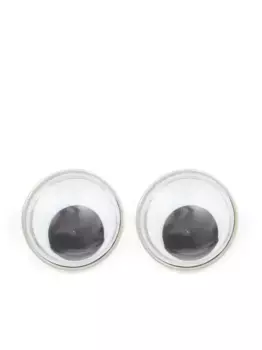 Брошь Google Eyes MM6 Maison Margiela, белый