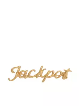 Брошь Jackpot JIL SANDER, золотой