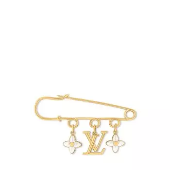 Брошь LV Floragram Louis Vuitton, золотой