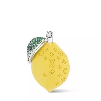 Брошь LV Fruits Limon Louis Vuitton, желтый