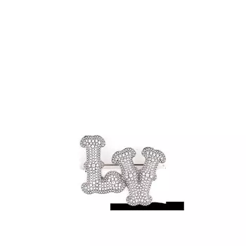Брошь LV Ranch Louis Vuitton, серебряный