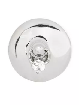 Брошь Panconesi Lamina Diamanti, серебристый