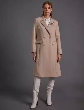 Брошь Подробный Мужской Воротник Пальто Камень Kayra