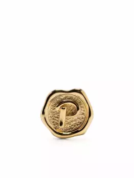 Брошь Pop Coin letter-P Maria Black, золотой