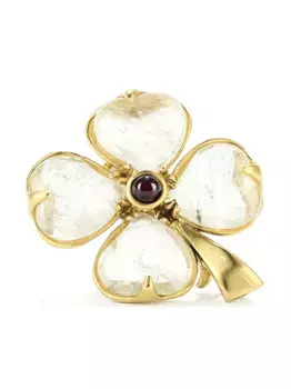 Брошь Трефле Goossens, золотой