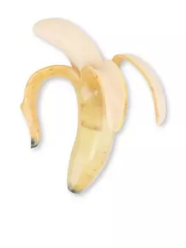 Брошь в виде банана Moschino, золотой