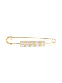 Брошь в виде булавки Izabel Display, золотой