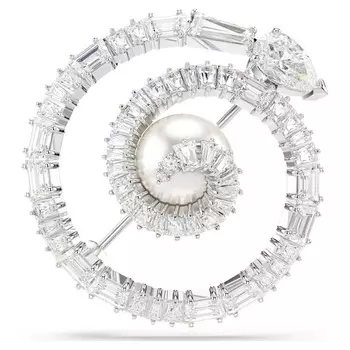 Брошь в виде змеи Swarovski