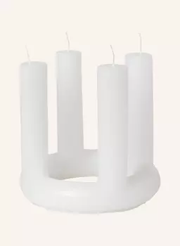 BROSTE COPENHAGEN Kerze LUCILLE, белый