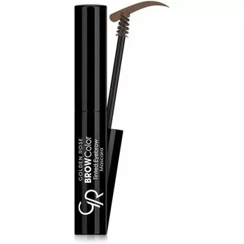 BROW Color Long Wear Оттеночная тушь для бровей №02 Светло-коричневый Golden Rose