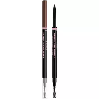 Brow Micropencil 02 Светло-коричневый карандаш для бровей, Deborah