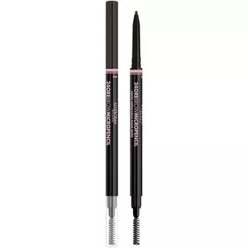 Brow Micropencil 04 Брюнетка Карандаш для бровей Косметический продукт, Deborah